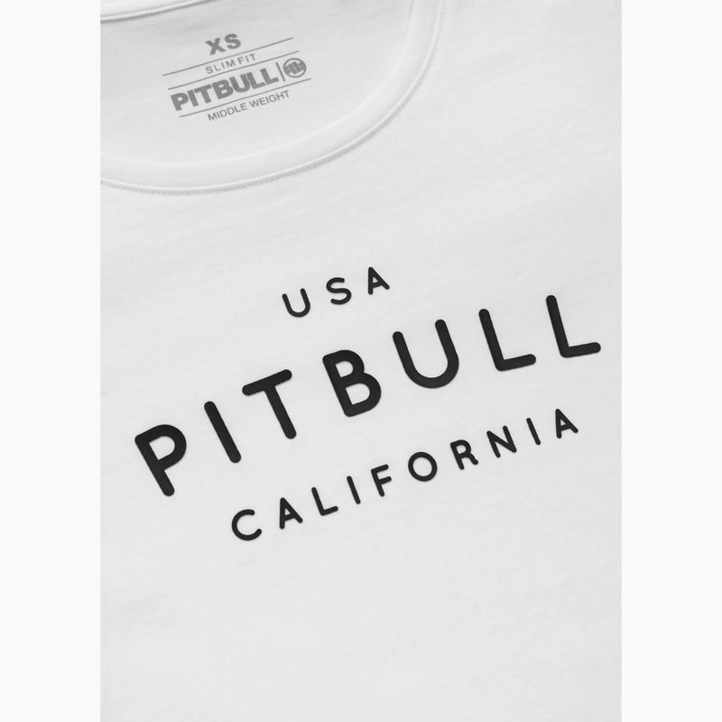 Лонгслів жіночий Pitbull Usa Cal Slim Fit white 8