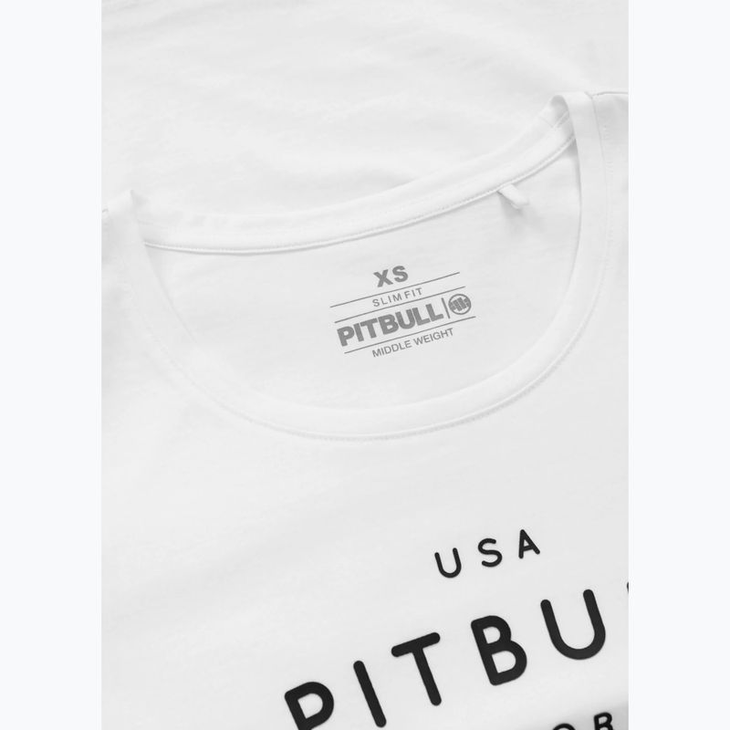 Лонгслів жіночий Pitbull Usa Cal Slim Fit white 9