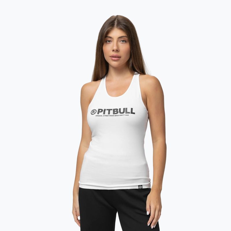 Топ жіночий Pitbull R Tank Top white