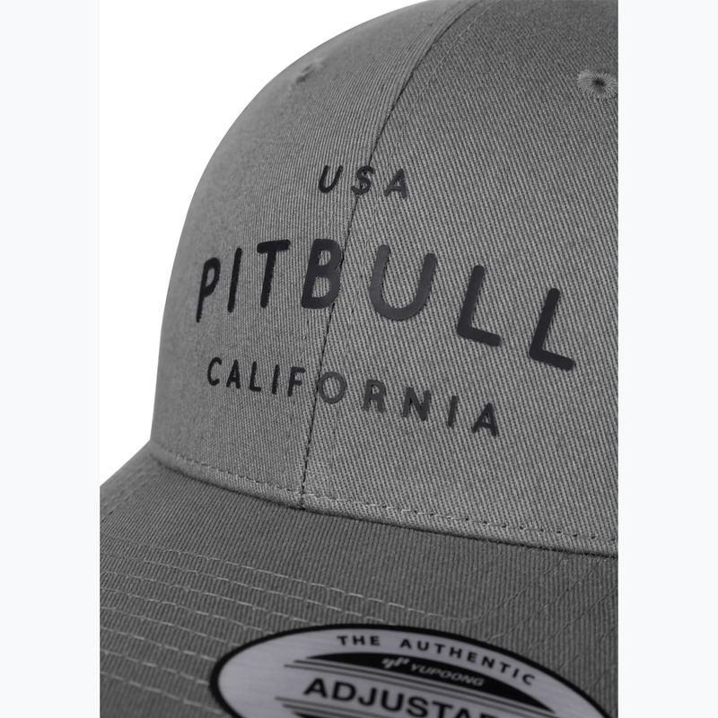 Бейсболка Pitbull Snapback ,,USA CAL" Classic Low Profile графітовий 3