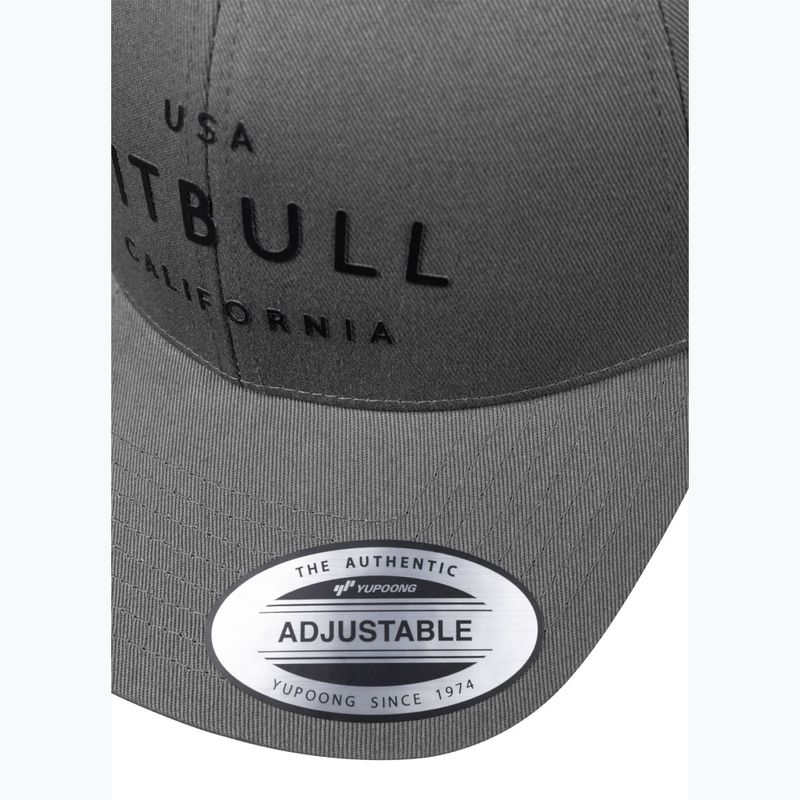 Бейсболка Pitbull Snapback ,,USA CAL" Classic Low Profile графітовий 4
