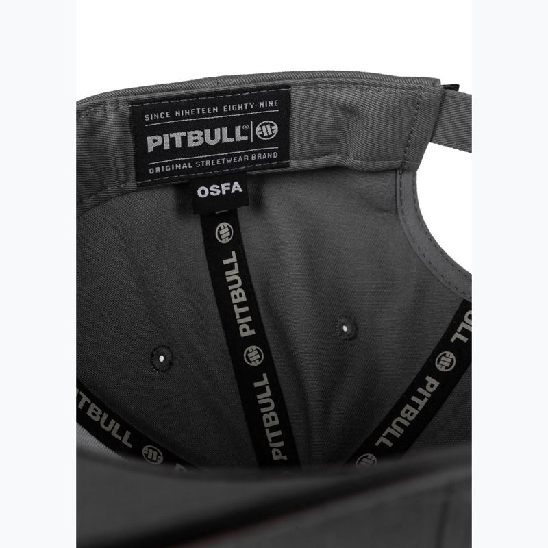 Бейсболка Pitbull Snapback ,,USA CAL" Classic Low Profile графітовий 6