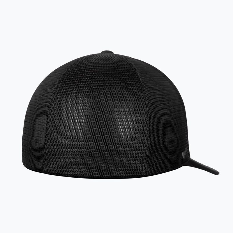 Кепка Pitbull Mesh Full Cap Logo Iridescent Flexfit black 2