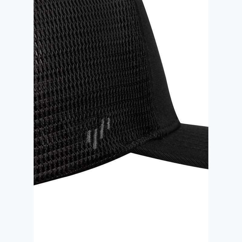 Кепка Pitbull Mesh Full Cap Logo Iridescent Flexfit black 6