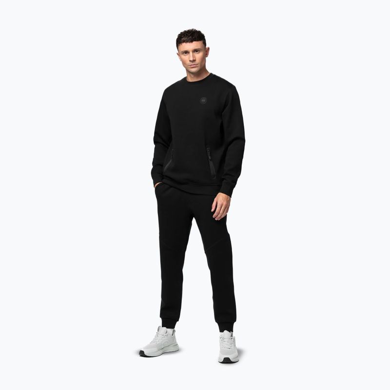 Кофта чоловіча Pitbull Dogwood Crewneck Sweatshirt black 2