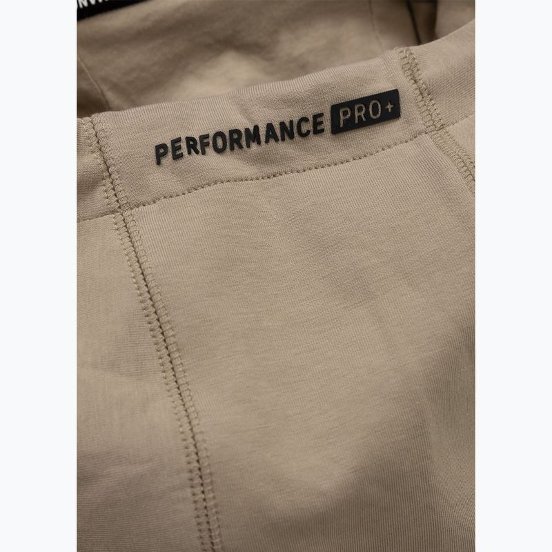 Кофта чоловіча Pitbull Dogwood Hooded Zip Sweatshirt dark sand 4