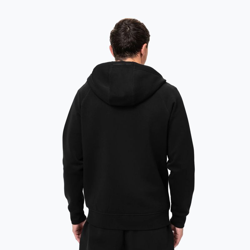 Кофта чоловіча Pitbull Dogwood Hooded Zip Sweatshirt black 3