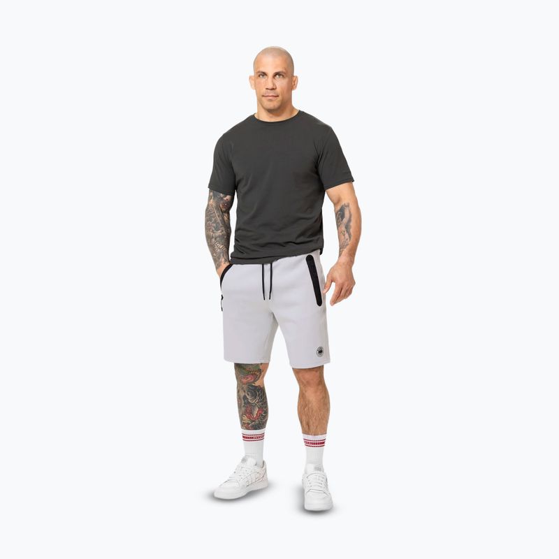 Шорти чоловічі Pitbull Dogwood Sport white/blue 2