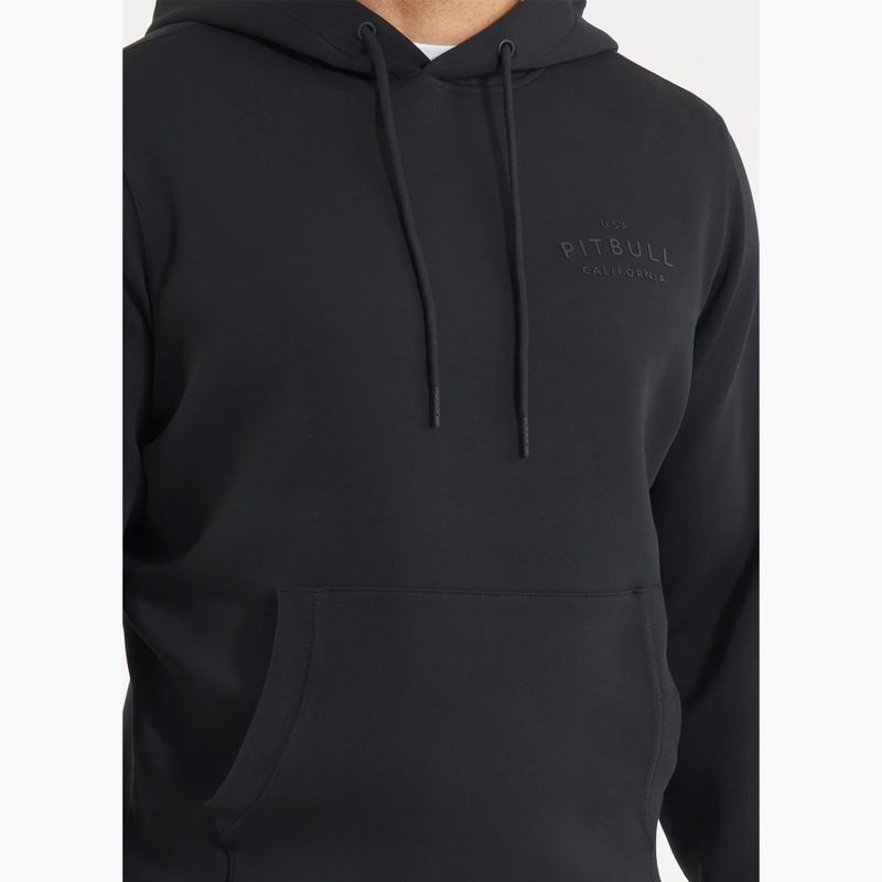 Кофта чоловіча Pitbull Sampson Hooded Sweatshirt black 5