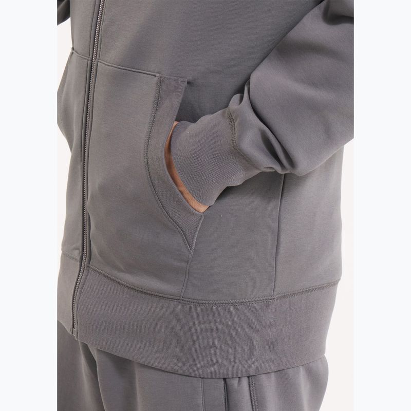 Кофта чоловіча Pitbull Sampson Hooded Zip Sweatshirt graphite 5
