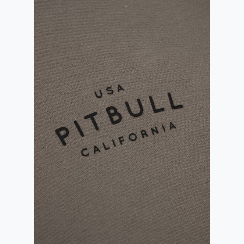 Чоловіча худі Pitbull Sampson Hooded Zip Sweatshirt taupe 10