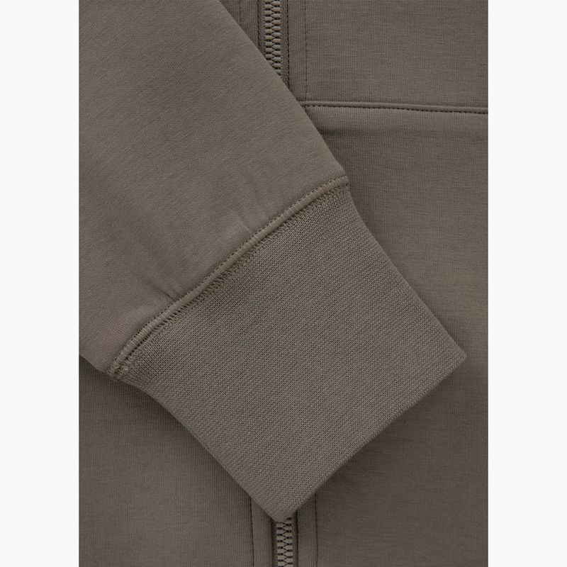 Чоловіча худі Pitbull Sampson Hooded Zip Sweatshirt taupe 11