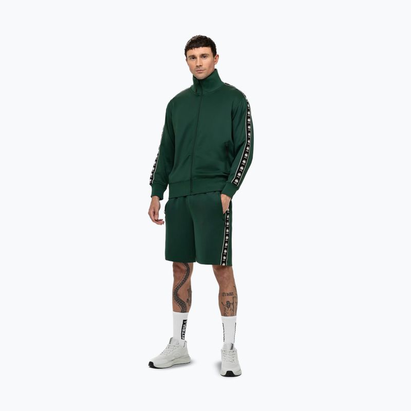 Кофта чоловіча Pitbull Track Jacket Powers bottle green 2