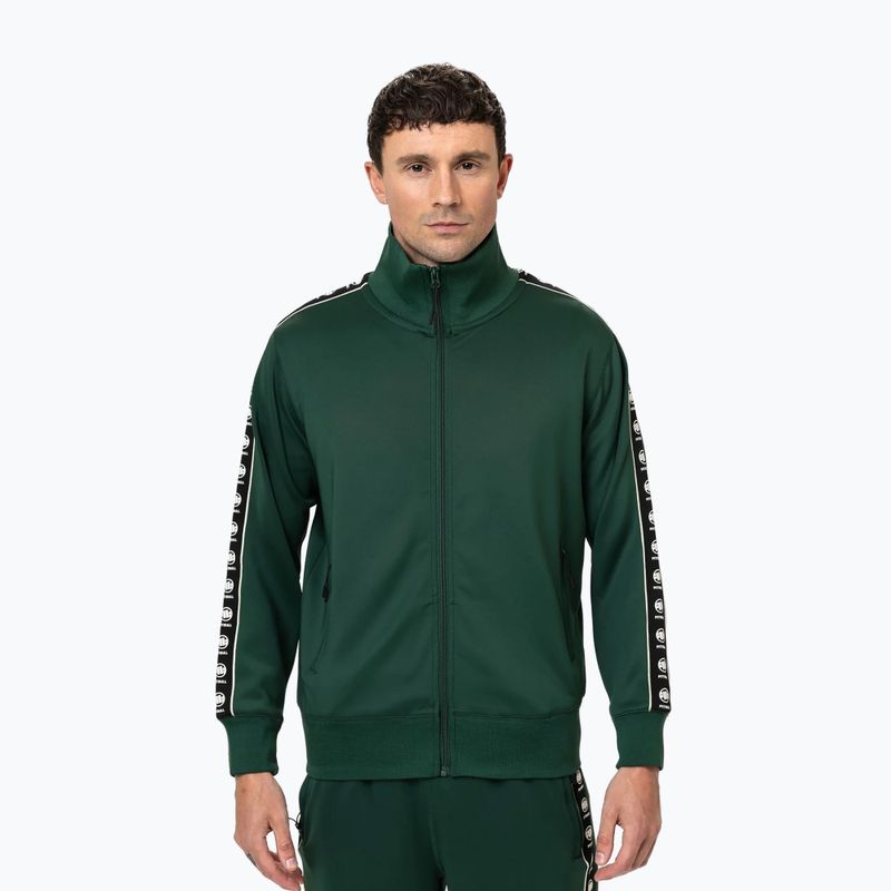 Кофта чоловіча Pitbull Track Jacket Powers bottle green 4