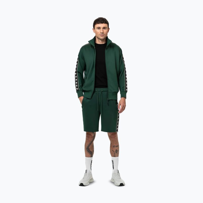 Кофта чоловіча Pitbull Track Jacket Powers bottle green 7