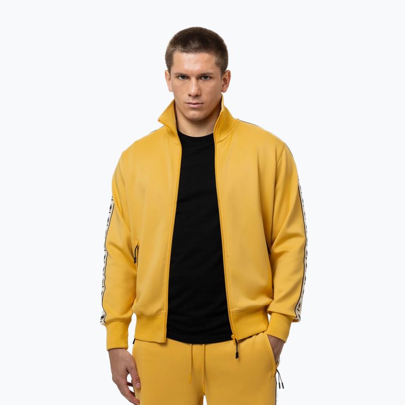 Кофта чоловіча Pitbull Track Jacket Powers pale yellow 4