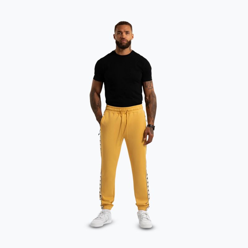 Штани чоловічі Pitbull Track Pants Powers pale yellow 2