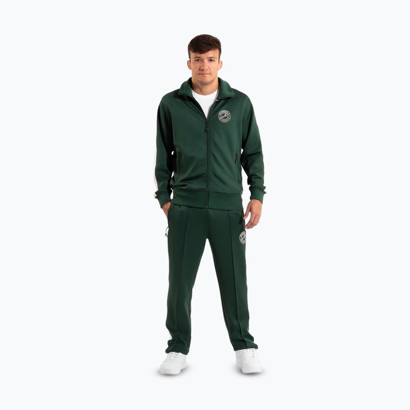 Кофта чоловіча Pitbull Track Jacket San Diego bottle green 2