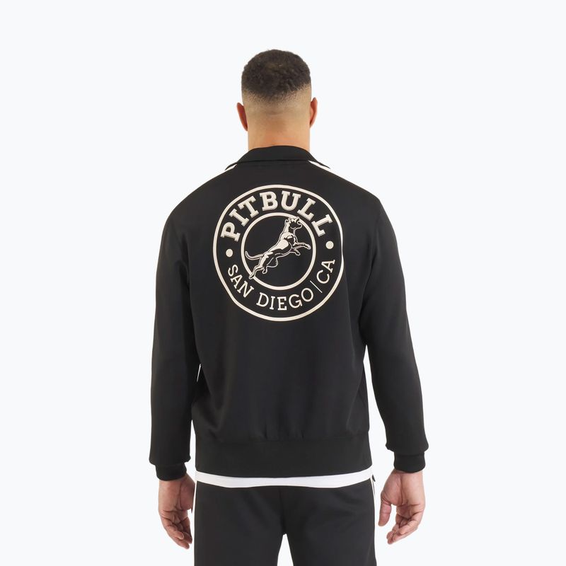 Кофта чоловіча Pitbull Track Jacket San Diego black 4