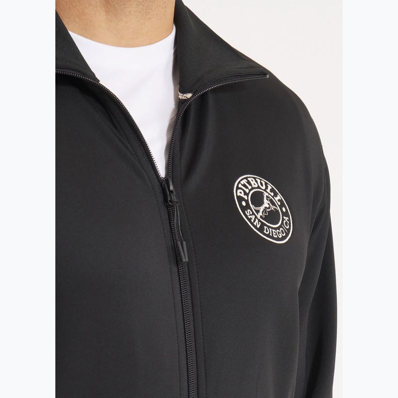 Кофта чоловіча Pitbull Track Jacket San Diego black 5