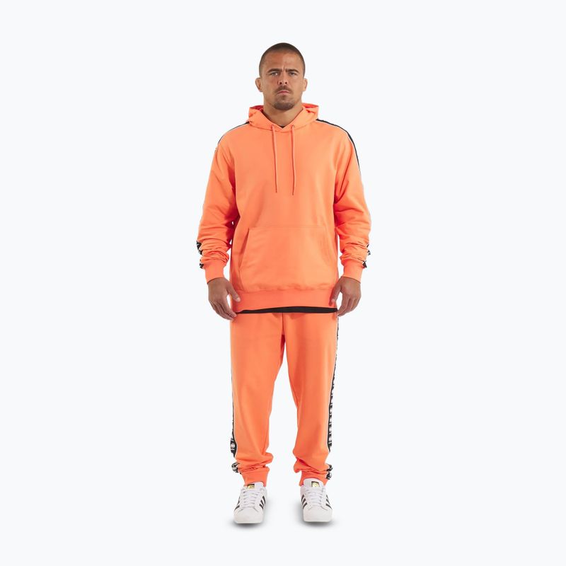 Кофта чоловіча Pitbull Tape Nugget Hooded Sweatshirt bright salmon 2