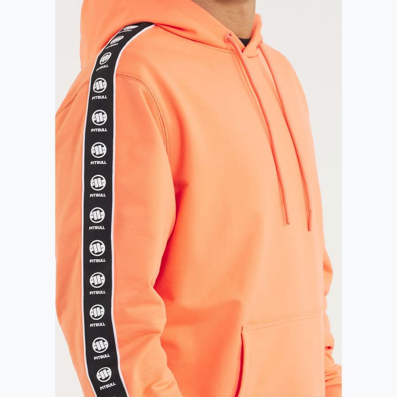 Кофта чоловіча Pitbull Tape Nugget Hooded Sweatshirt bright salmon 4