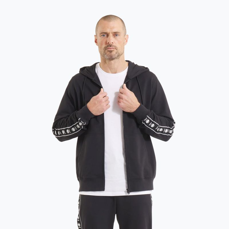 Кофта чоловіча Pitbull Tape Nugget Hooded Zip Sweatshirt black 5