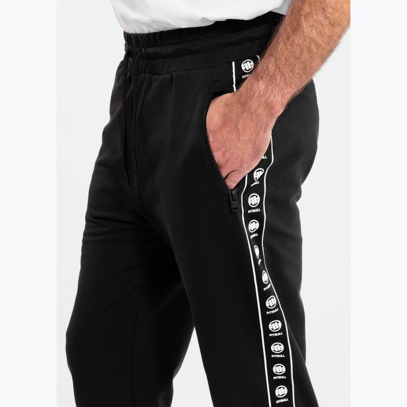Штани чоловічі Pitbull Tape Nugget Jogging black 4