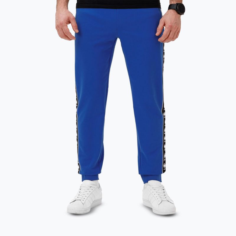 Штани чоловічі Pitbull Tape Nugget Jogging electric blue 3