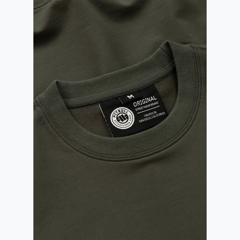 Кофта чоловіча Pitbull Para Bellum Crewneck Sweatshirt old green 3