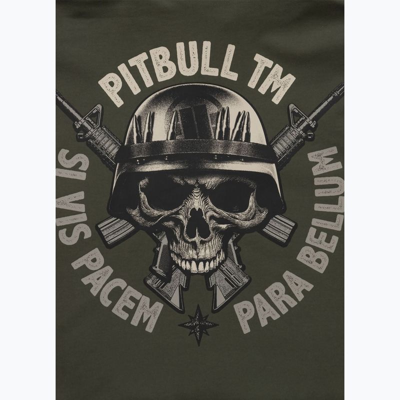 Кофта чоловіча Pitbull Para Bellum Crewneck Sweatshirt old green 5