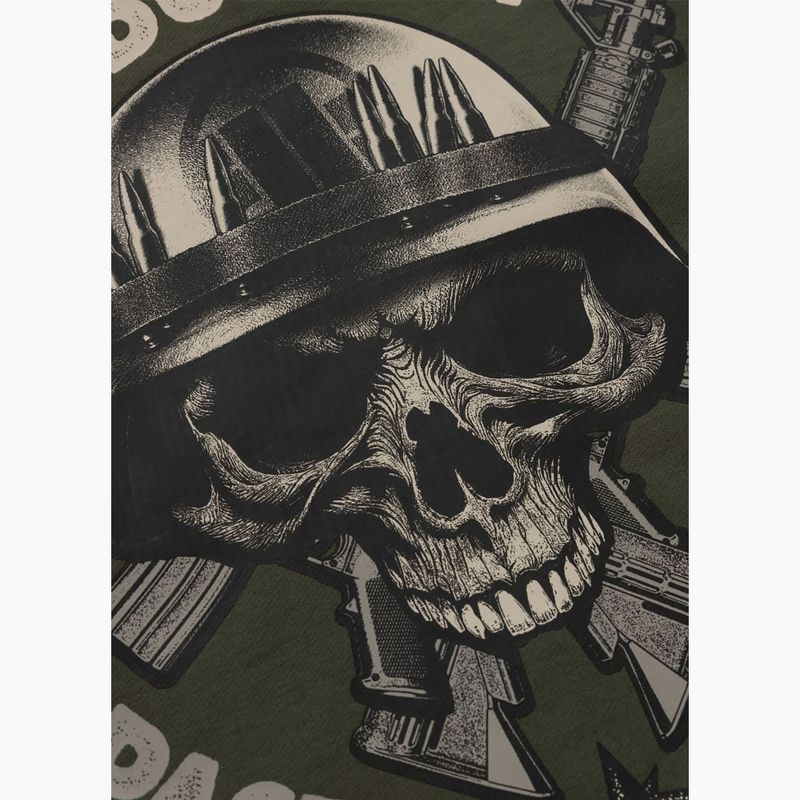Кофта чоловіча Pitbull Para Bellum Crewneck Sweatshirt old green 7