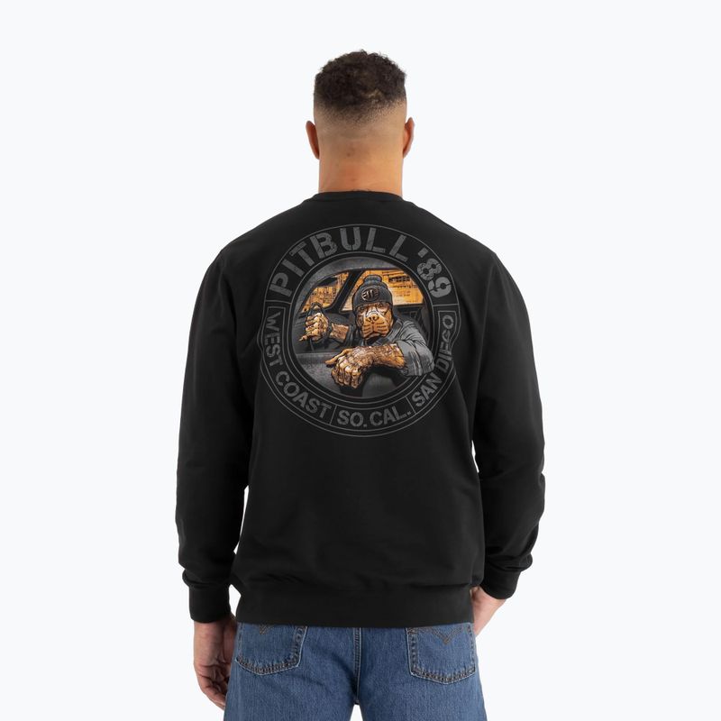Кофта чоловіча Pitbull Driving Crewneck Sweatshirt black 3