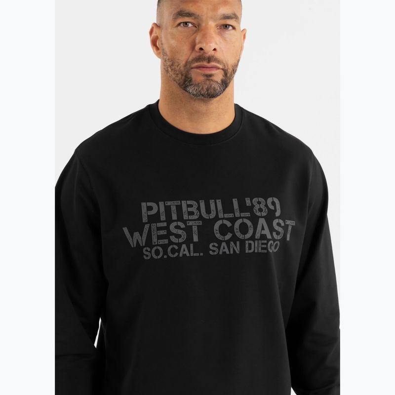 Кофта чоловіча Pitbull Driving Crewneck Sweatshirt black 4