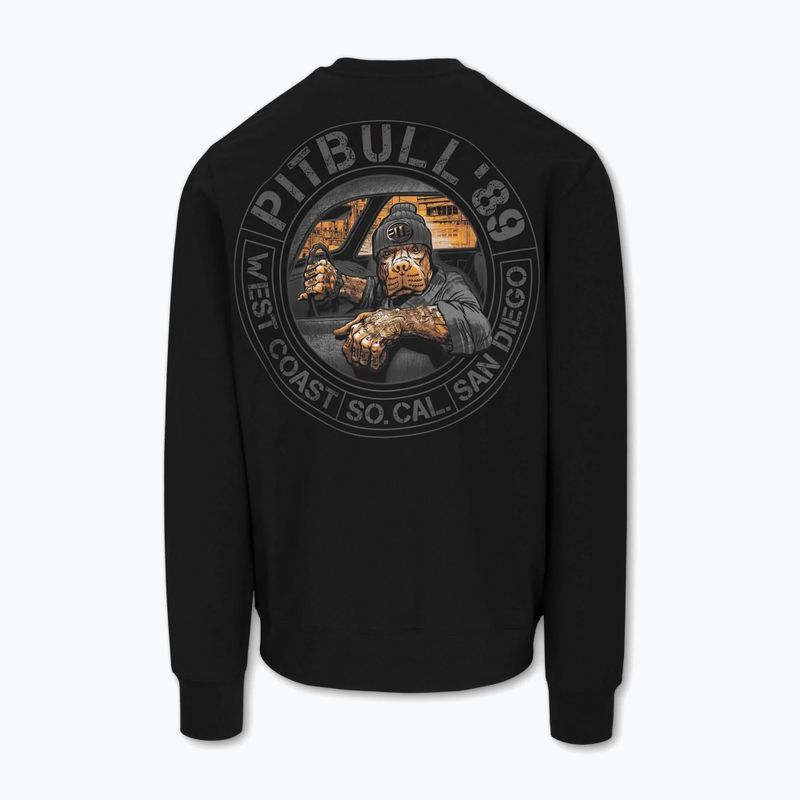 Кофта чоловіча Pitbull Driving Crewneck Sweatshirt black 6