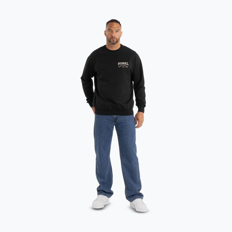 Кофта чоловіча Pitbull Troublemaker Crewneck Sweatshirt black 2