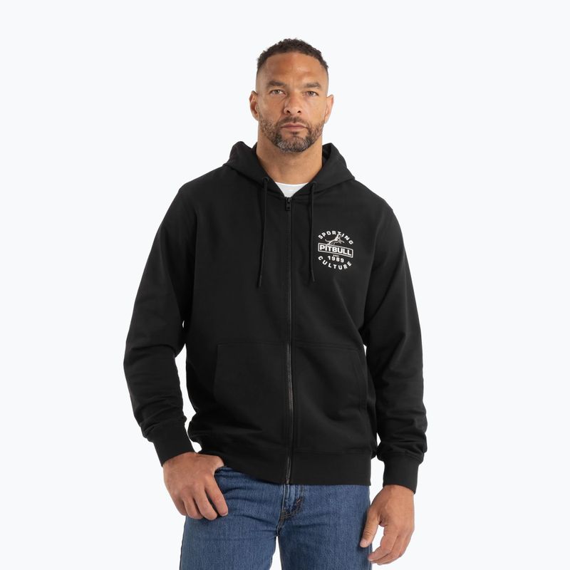 Кофта чоловіча Pitbull Physical Culture Hooded Zip Sweatshirt black