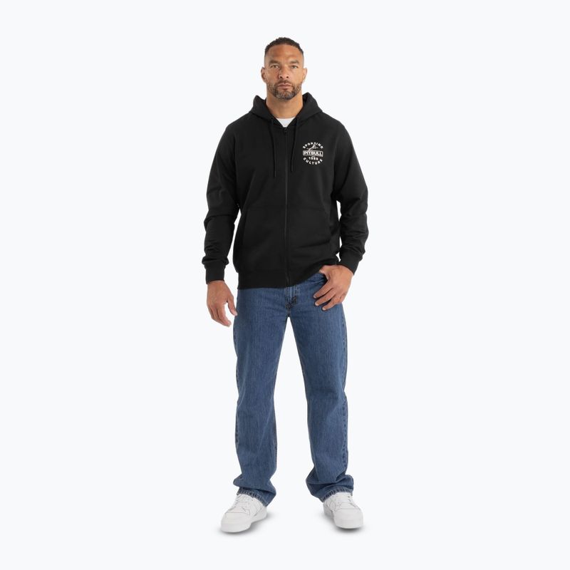Кофта чоловіча Pitbull Physical Culture Hooded Zip Sweatshirt black 2