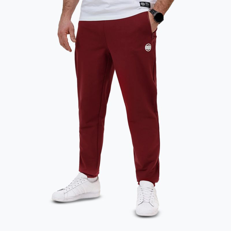 Штани чоловічі Pitbull Nugget Jogging burgundy