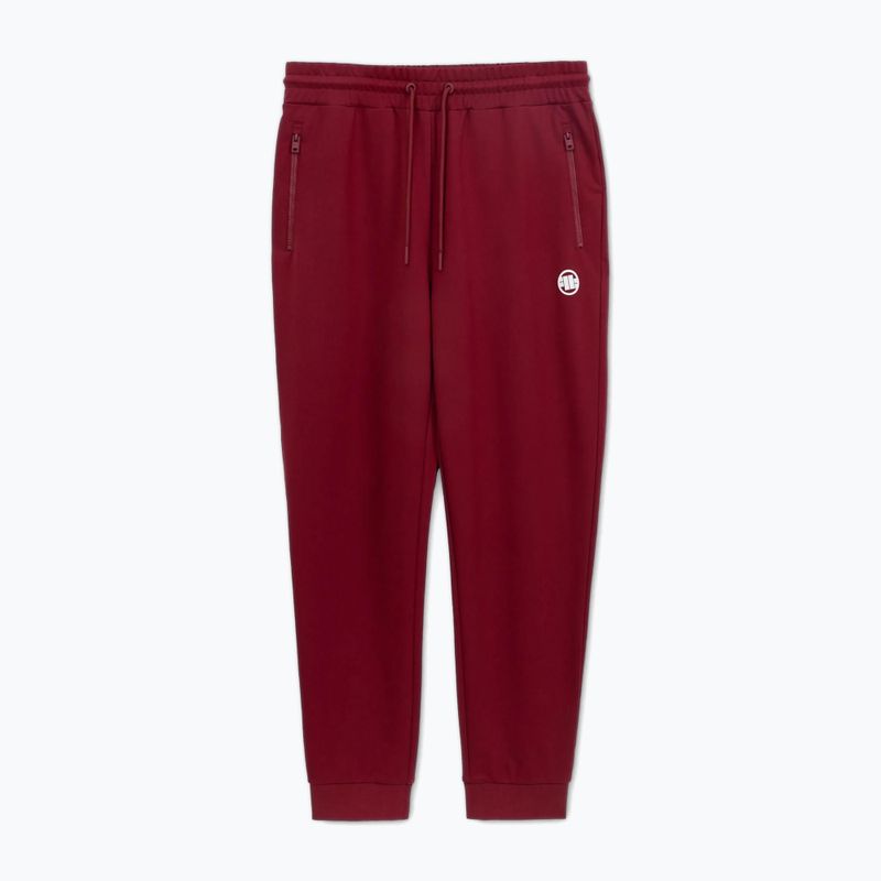 Штани чоловічі Pitbull Nugget Jogging burgundy 3