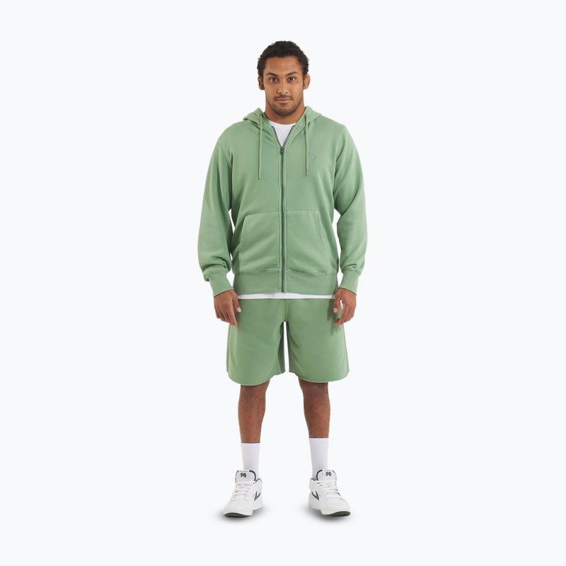 Кофта чоловіча Pitbull Lancaster 2 Hooded Zip Sweatshirt washed green 2