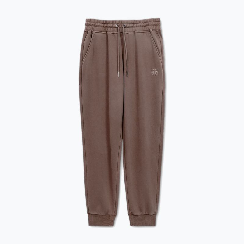 Штани чоловічі Pitbull Lancaster 2 Track Pants washed burgundy 4