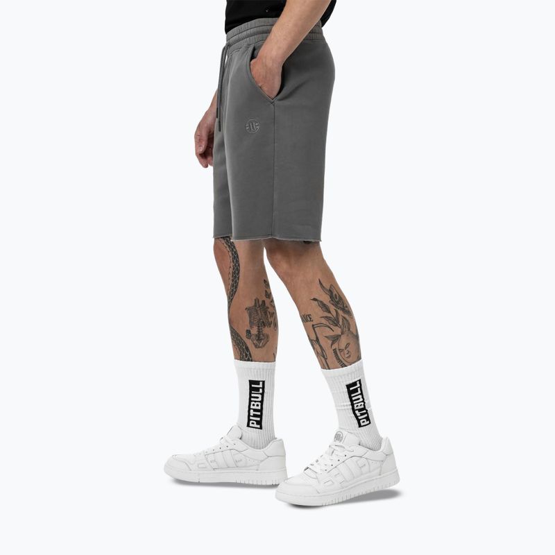 Шорти чоловічі Pitbull Lancaster 2 washed grey 4
