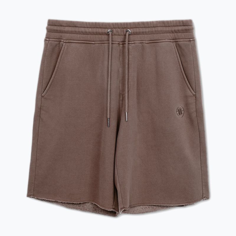 Шорти чоловічі Pitbull Lancaster 2 washed burgundy