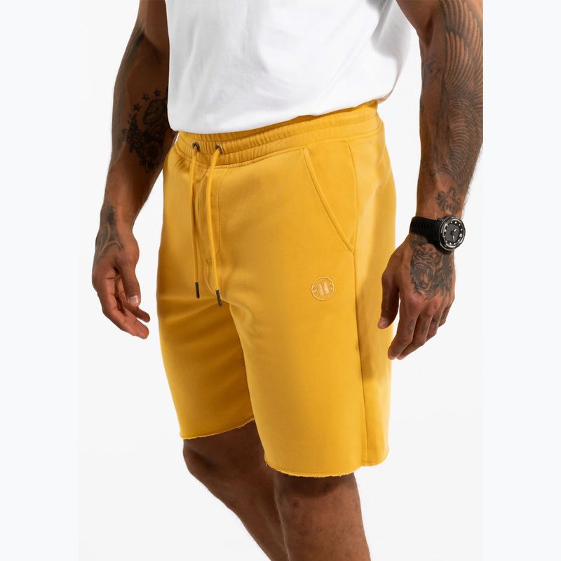 Шорти чоловічі Pitbull Lancaster 2 washed yellow 5
