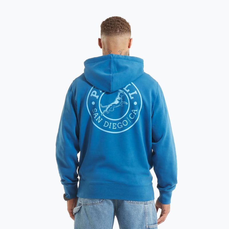 Кофта Pitbull Vintage Boxing Hooded Sweatshirt shade blue 3