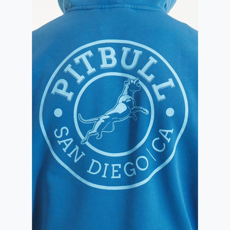 Кофта Pitbull Vintage Boxing Hooded Sweatshirt shade blue 5