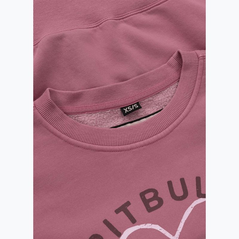 Кофта жіноча Pitbull Manzanita Heart Crewneck Sweatshirt pink 8