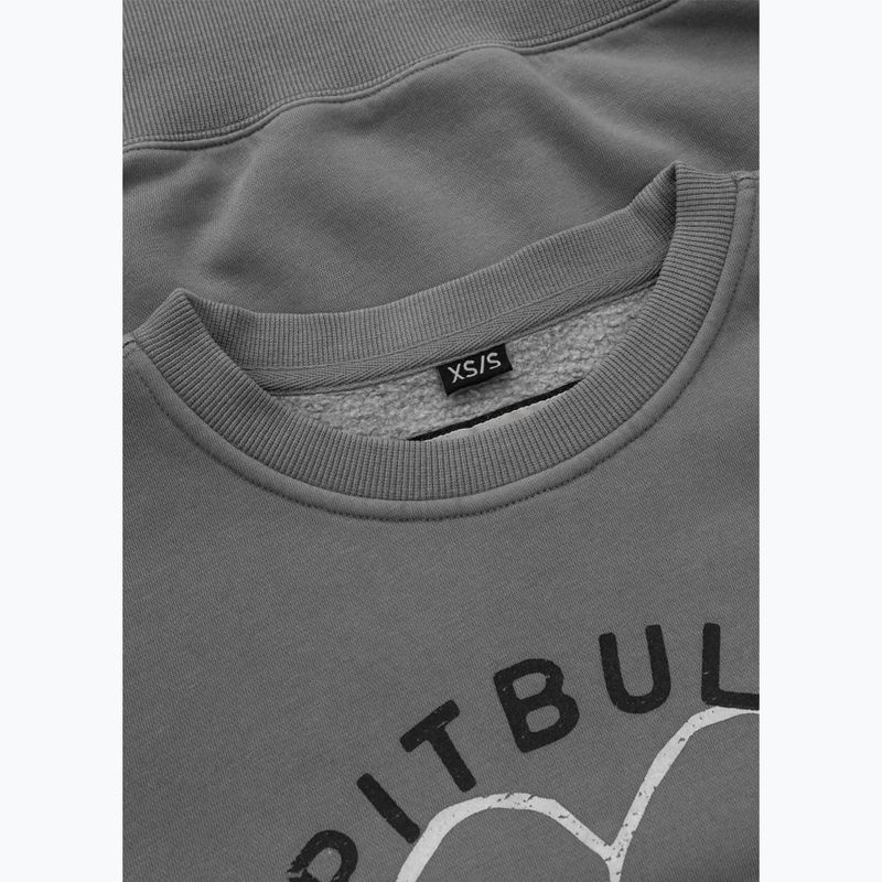 Кофта жіноча Pitbull Manzanita Heart Crewneck Sweatshirt washed grey 6