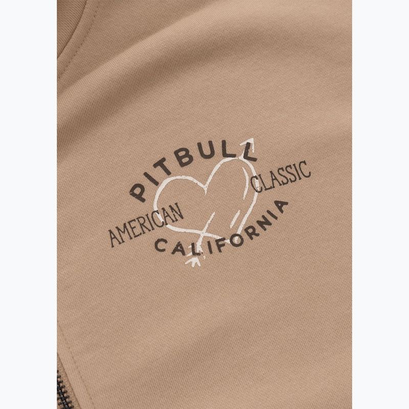 Кофта жіноча Pitbull Manzanita Heart Hooded Zip Sweatshirt sand 6